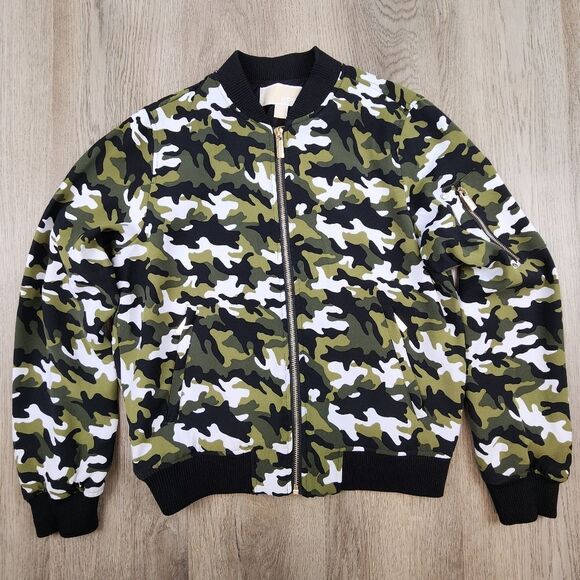 Michael Kors Camo Jacket Size XS - Picture 1 of 6